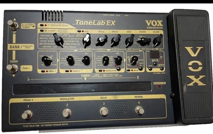 VOX Tonelab EX Valvetronix Guitar Pedal Multi Effect