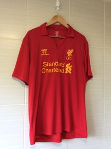 Liverpool Jersey. Steven Gerrard Name And Number.Official Warrior Sport Liverpool Home Jersey.Collect In Dublin Or Receive Via Post.
