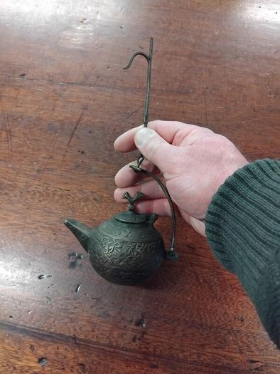 Vintage Ottoman oil lamp