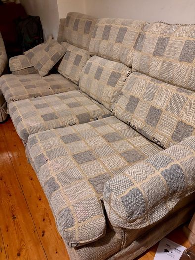 3 seater sofa and armchair