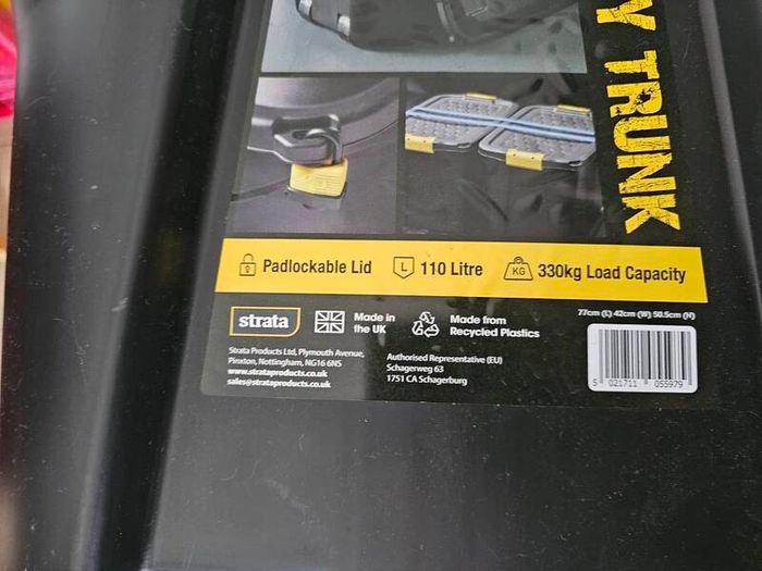 Strata heavy duty Trunk (storage box)