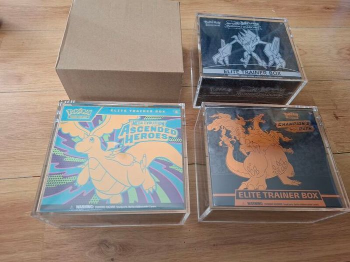 5mm Acrylic protective case for Pokemon TCG Elite Trainer Box