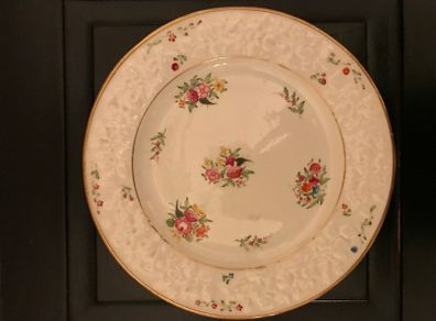 Vintage Decorative White Plate