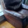 leather couch single seater Image 3
