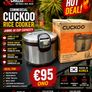 Cuckoo Commercial Rice Cooker [price drop] Image 4