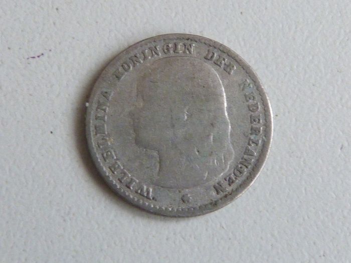 Netherlands silver 10 cents