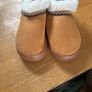 Comfortable Brown swede slippers Image 3