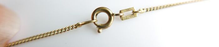 Edwardian Revival Gold Plated Engraved Fern Locket, Andreas Daub
