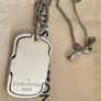 Louis Vuitton Monogram Rocket Pendant Locket Necklace Silver Image 5
