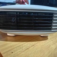 Challenge 2kW Flat Fan Heater - White