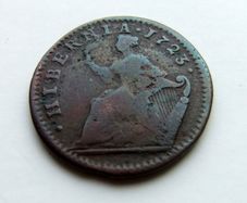 1723 Woods Halfpenny
