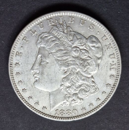 USA 1880 O Silver Morgan 1 Dollar Coin