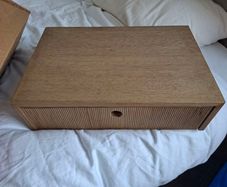 SKLUM Glai Floating Bedside Lockers - Pair (Ash Wood)