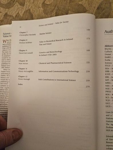 Science And Ireland-value For Society.  Edited By Charles Molan. First Edition Hardback With Dustjacket In Good Condition. See Photos For Same.