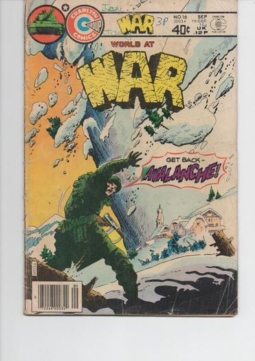 War #16 (1979) Charlton Bronze Age Comic