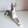 Porcelain German Shepherd Figurine Image 2