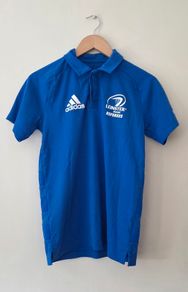 Leinster Rugby Adidas Referees Polo Shirt Size Small