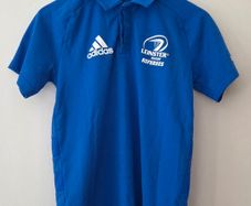 Leinster Rugby Adidas Referees Polo Shirt Size Small