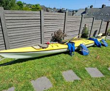 Two man sea kayak