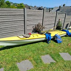 Two man sea kayak