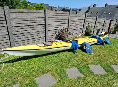 Two man sea kayak