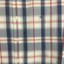 Tommy Hilfiger Mens blue Check long sleeve cotton shirt L 44in Chest Image 4