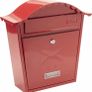 Classic Wall Mounted Galvanised Steel Lockable Weatherproof Post Box 36x37x13cm (MULTIPLE COLOURS AVAILABLE) Image 7