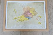 Framed print by JOG "The world according to Cork" by Jason O'Gorman