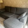 Next 3 seater grey sofa Image 2