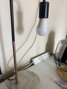 Marble-Base Table Lamp