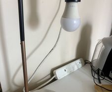 Marble-Base Table Lamp