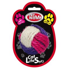 Pet Nova Cat Ball Toy 6cm