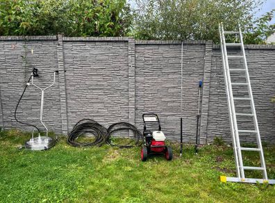Complete Professional Pressure Washing Kit: Honda Washer, Surface Cleaner, Hoses & Accessories (Like New)