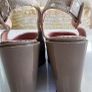 Pedro Anton leather wedges Sz 36 (Fit 3-3.5UK) - Rrp 75 Image 5