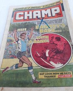 vintage comic Champ