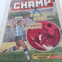 vintage comic Champ