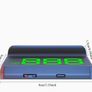 Car HUD head-up display, Km  W2 windshield speedometer projector with speed display and overspeed alert, automatic light sensor, mile/kilometer speed display, USB plug and play, suitable for all car models, Image 8