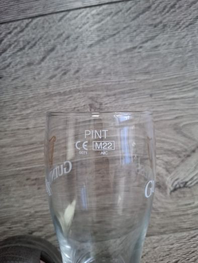 Guinness Tulip Pint Glass