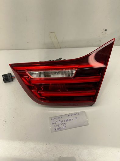 BMW 4 Series F32 F83 taillight tail light tailgate right taillight 7296102