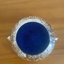 Vintage Silver-Plated Rose Bowl Centerpiece with Wire Grid Image 4