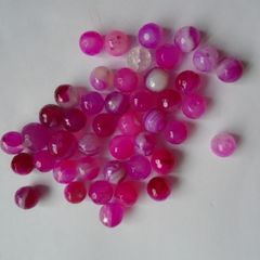 Pink beads, Gemstone beads, Jewellery making supplies, Craft supplies