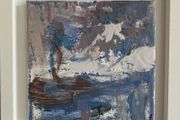 Original Abstract Painting  Glacier Trek Contemporary irish  Art