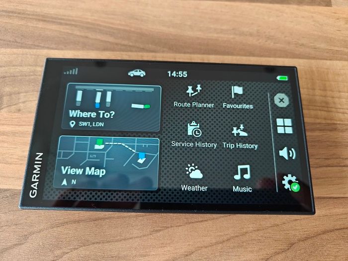 Garmin LGV 610 HGV sat nav - Eircodes - Europe map 2027