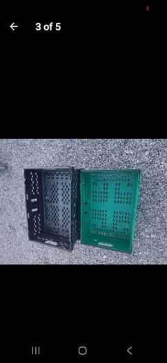 storage crates standard and deep available