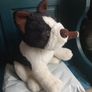 Rare vintage Russ boston terrier stuffed toy Image 3
