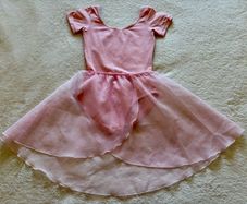 Pink Ballet Leotard with Skirt Age 9-10 years
