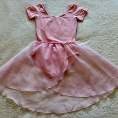 Pink Ballet Leotard with Skirt Age 9-10 years