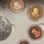 2007 Vatican Proof Euro coin set with Silver medal Image 6