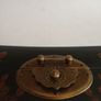 Vintage Chinese Leather Pillow Box Image 6