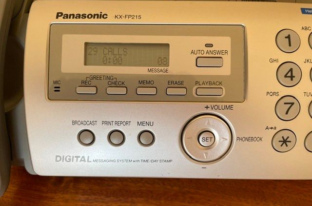Still Need a Fax Machine, This Panasonic Is Ready To Go